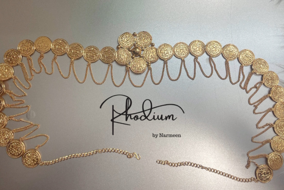 Gold plated Wiest belt