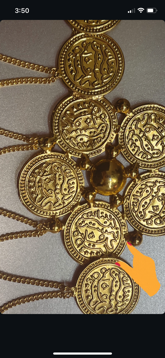 Gold plated Wiest belt